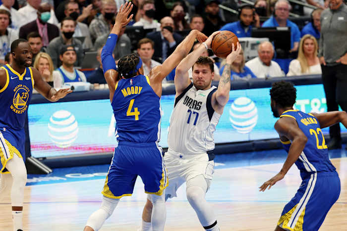 Luka Doncic, Dallas Mavericks, Golden State Warriors